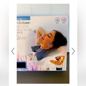 Brookstone Thera-Spa Neck and back wraps hot & cold therapy (set of 2)